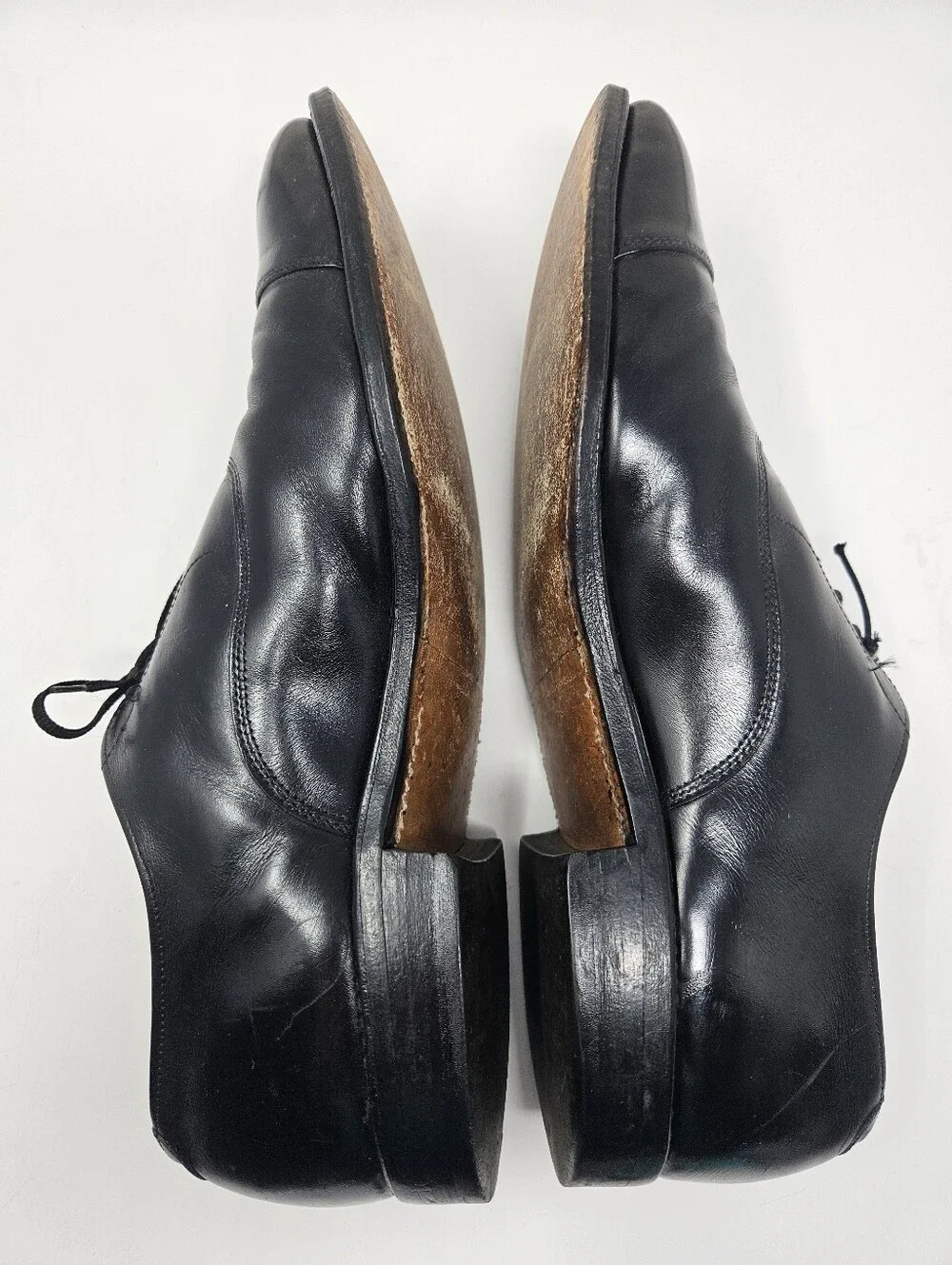 Allen Edmonds Park Avenue Cap Toe Leather Lace Up Oxfords Dress Shoes Men's 10.5